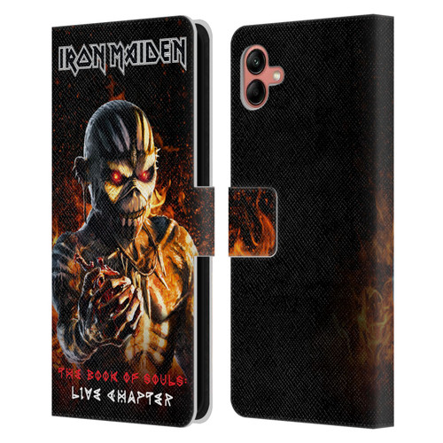 Iron Maiden Tours TBOS Live Chapter Leather Book Wallet Case Cover For Samsung Galaxy A04 (2022)