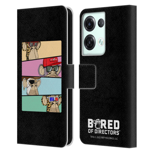 Bored of Directors Key Art Group Leather Book Wallet Case Cover For OPPO Reno8 Pro