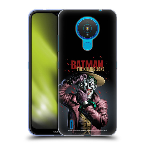 Batman DC Comics Famous Comic Book Covers Joker The Killing Joke Soft Gel Case for Nokia 1.4