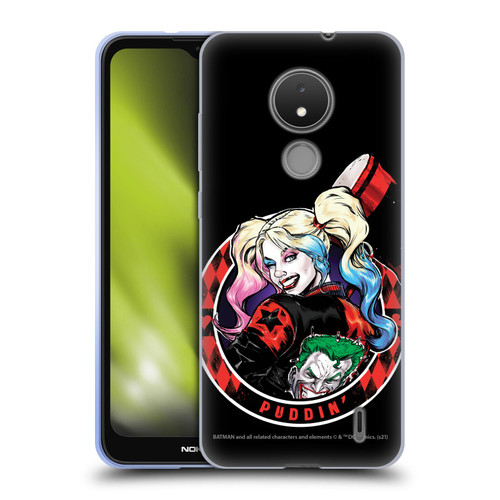 Batman DC Comics Harley Quinn Graphics Puddin Soft Gel Case for Nokia C21