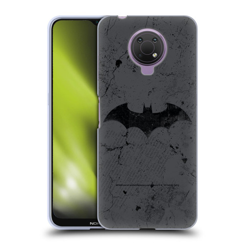 Batman DC Comics Hush Logo Distressed Soft Gel Case for Nokia G10