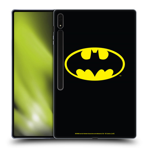 Batman DC Comics Logos Classic Soft Gel Case for Samsung Galaxy Tab S8 Ultra