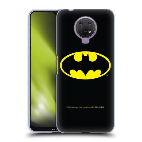 Batman DC Comics Logos Classic Soft Gel Case for Nokia G10