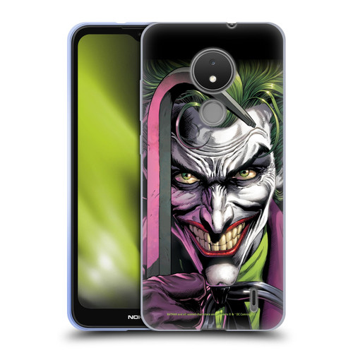 Batman DC Comics Three Jokers The Clown Soft Gel Case for Nokia C21