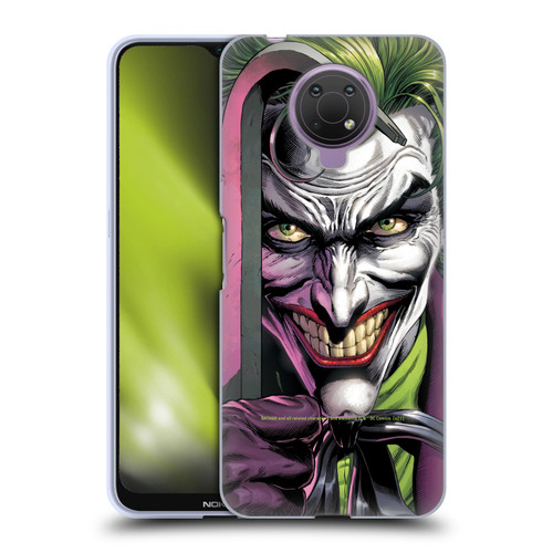 Batman DC Comics Three Jokers The Clown Soft Gel Case for Nokia G10