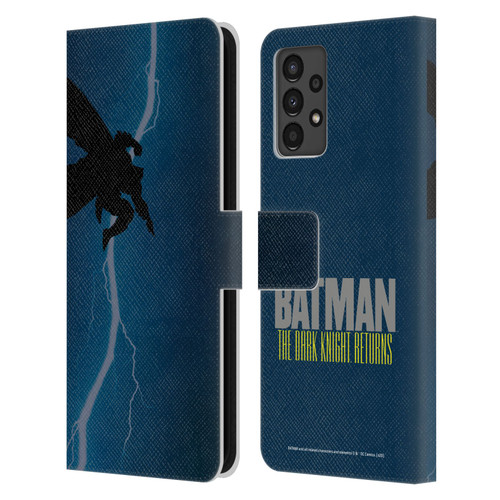 Batman DC Comics Famous Comic Book Covers The Dark Knight Returns Leather Book Wallet Case Cover For Samsung Galaxy A13 (2022)