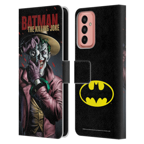 Batman DC Comics Famous Comic Book Covers The Killing Joke Leather Book Wallet Case Cover For Samsung Galaxy M13 (2022)