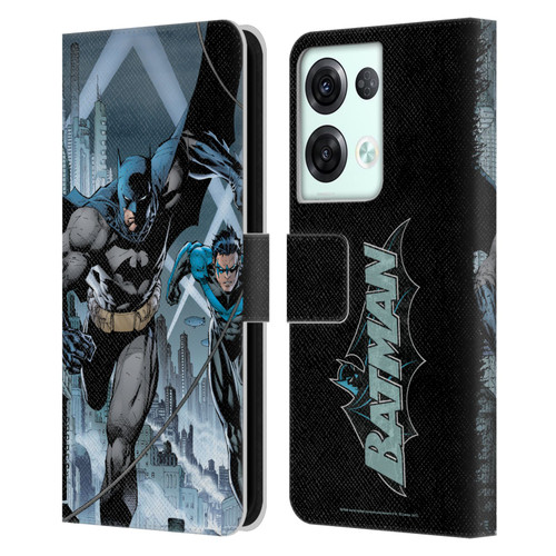 Batman DC Comics Hush #615 Nightwing Cover Leather Book Wallet Case Cover For OPPO Reno8 Pro
