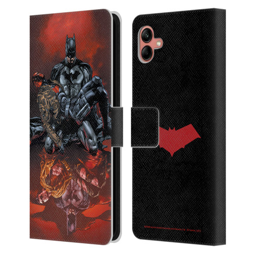 Batman DC Comics Red Hood And The Outlaws #17 Leather Book Wallet Case Cover For Samsung Galaxy A04 (2022)
