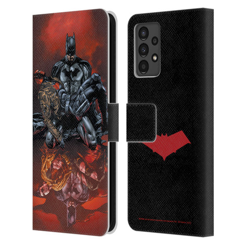 Batman DC Comics Red Hood And The Outlaws #17 Leather Book Wallet Case Cover For Samsung Galaxy A13 (2022)