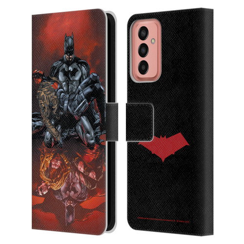 Batman DC Comics Red Hood And The Outlaws #17 Leather Book Wallet Case Cover For Samsung Galaxy M13 (2022)