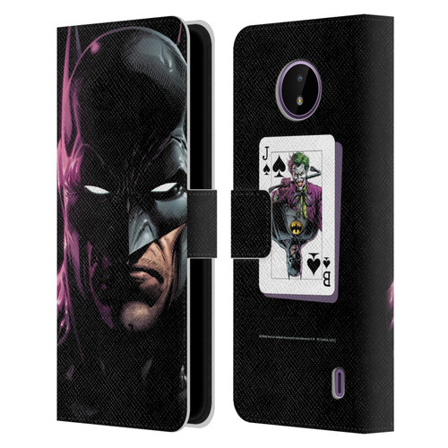Batman DC Comics Three Jokers Batman Leather Book Wallet Case Cover For Nokia C10 / C20