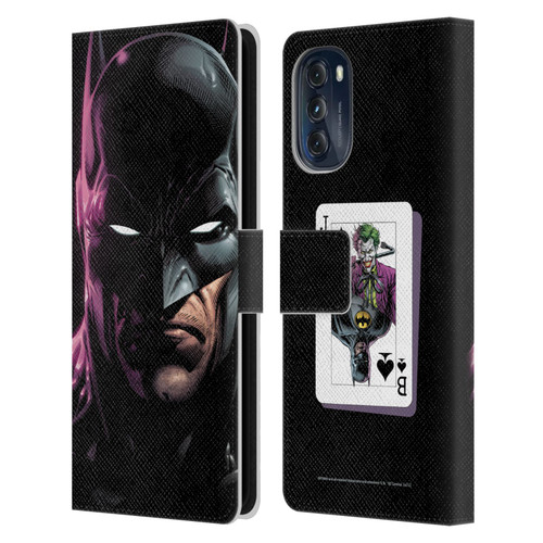 Batman DC Comics Three Jokers Batman Leather Book Wallet Case Cover For Motorola Moto G (2022)