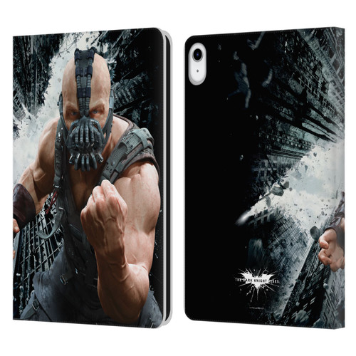 The Dark Knight Rises Character Art Bane Leather Book Wallet Case Cover For Apple iPad 10.9 2022/2025