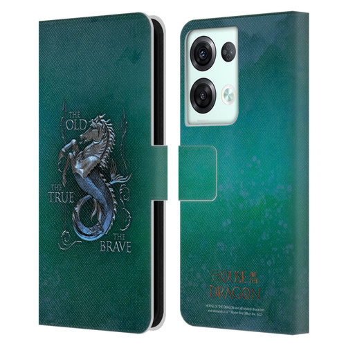 House Of The Dragon: Television Series Key Art Velaryon Leather Book Wallet Case Cover For OPPO Reno8 Pro