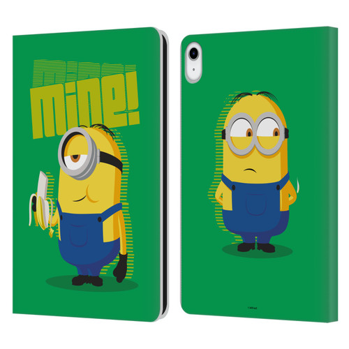 Minions Rise of Gru(2021) 70's Banana Leather Book Wallet Case Cover For Apple iPad 10.9 (2022)