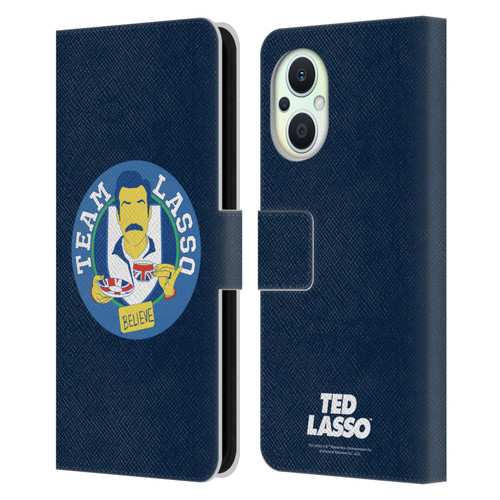 Ted Lasso Season 1 Graphics Team Lasso Leather Book Wallet Case Cover For OPPO Reno8 Lite