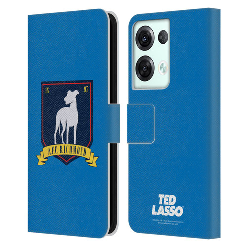 Ted Lasso Season 1 Graphics A.F.C Richmond Leather Book Wallet Case Cover For OPPO Reno8 Pro