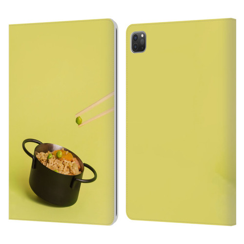 Pepino De Mar Foods Fried Rice Leather Book Wallet Case Cover For Apple iPad Pro 11 2020 / 2021 / 2022