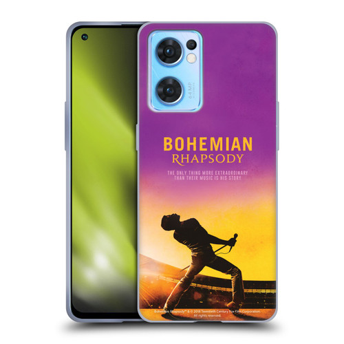 Queen Bohemian Rhapsody Iconic Movie Poster Soft Gel Case for OPPO Reno7 5G / Find X5 Lite