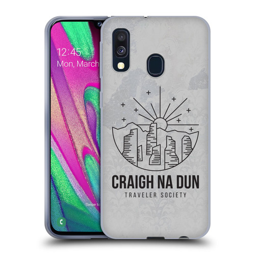 Outlander Graphics Craigh Na Dun Soft Gel Case for Samsung Galaxy A40 (2019)