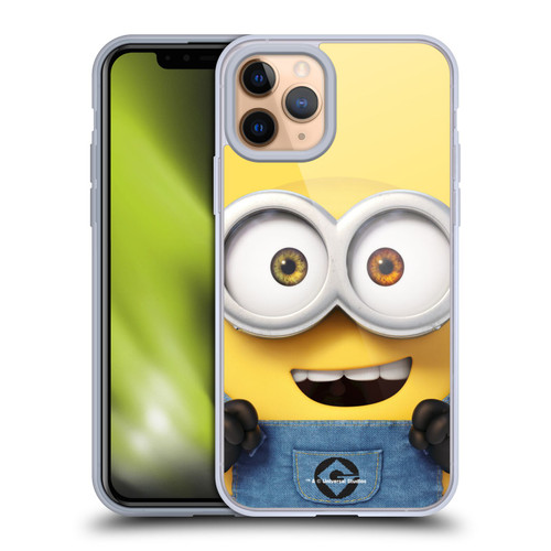 Despicable Me Full Face Minions Bob Soft Gel Case for Apple iPhone 11 Pro