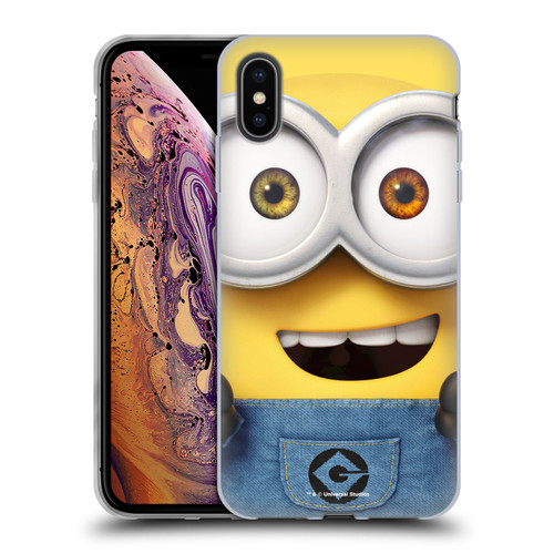 Despicable Me Full Face Minions Bob Soft Gel Case for Apple iPhone XS Max