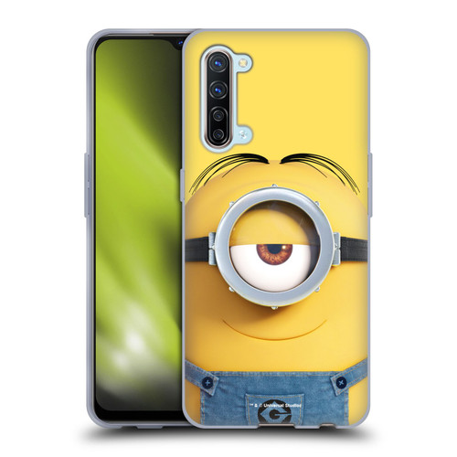 Despicable Me Full Face Minions Stuart Soft Gel Case for OPPO Find X2 Lite 5G