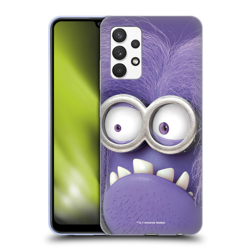 Despicable Me Full Face Minions Evil 2 Soft Gel Case for Samsung Galaxy A32 (2021)