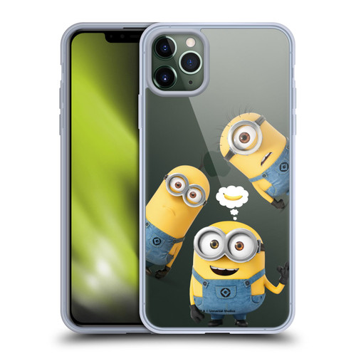 Despicable Me Funny Minions Banana Soft Gel Case for Apple iPhone 11 Pro Max