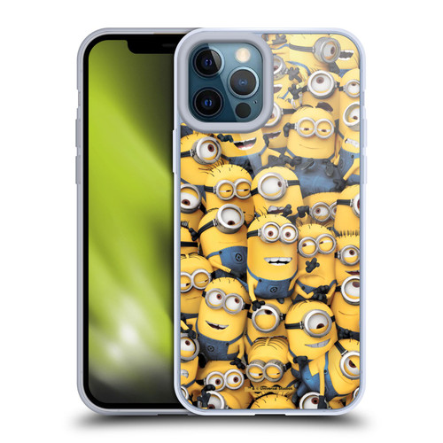 Despicable Me Funny Minions Pattern Soft Gel Case for Apple iPhone 12 Pro Max