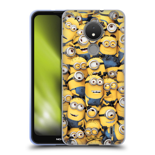 Despicable Me Funny Minions Pattern Soft Gel Case for Nokia C21