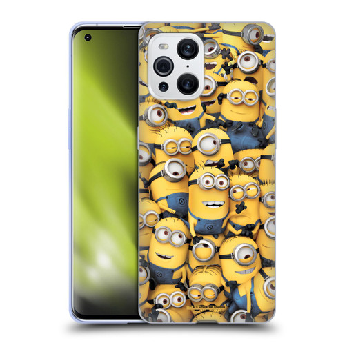 Despicable Me Funny Minions Pattern Soft Gel Case for OPPO Find X3 / Pro