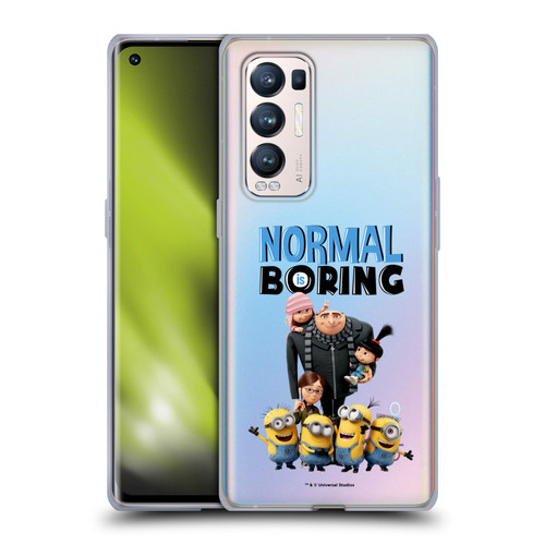 Despicable Me Gru's Family Minions Soft Gel Case for OPPO Find X3 Neo / Reno5 Pro+ 5G