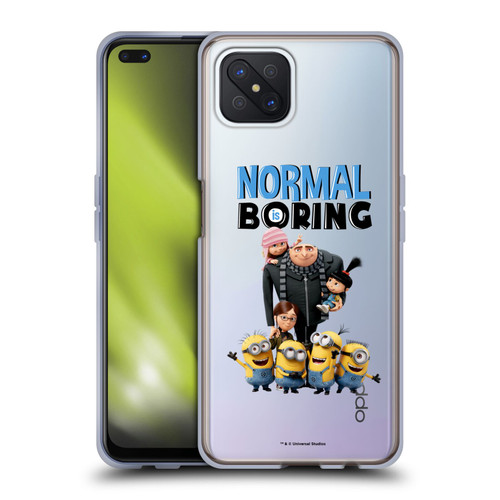 Despicable Me Gru's Family Minions Soft Gel Case for OPPO Reno4 Z 5G