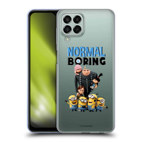 Despicable Me Gru's Family Minions Soft Gel Case for Samsung Galaxy M33 (2022)