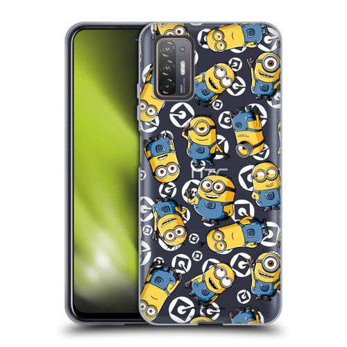 Despicable Me Minion Graphics Character Pattern Soft Gel Case for HTC Desire 21 Pro 5G