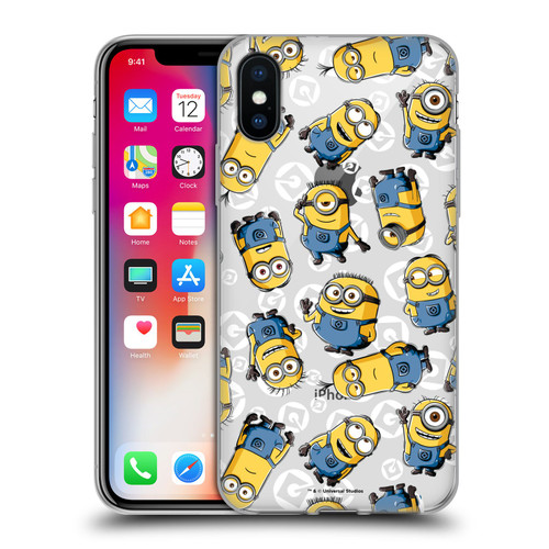 Despicable Me Minion Graphics Character Pattern Soft Gel Case for Apple iPhone X / iPhone XS