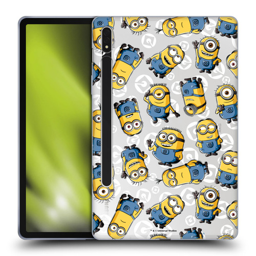 Despicable Me Minion Graphics Character Pattern Soft Gel Case for Samsung Galaxy Tab S8