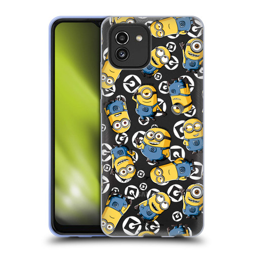 Despicable Me Minion Graphics Character Pattern Soft Gel Case for Samsung Galaxy A03 (2021)