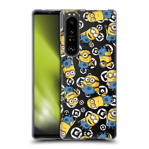 Despicable Me Minion Graphics Character Pattern Soft Gel Case for Sony Xperia 1 III
