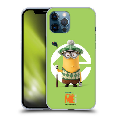 Despicable Me Minions Kevin Golfer Costume Soft Gel Case for Apple iPhone 12 Pro Max