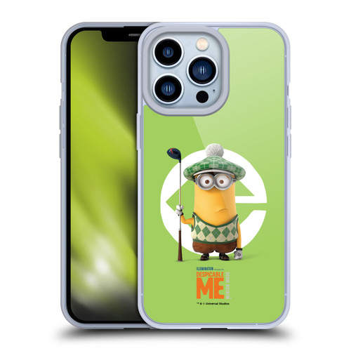 Despicable Me Minions Kevin Golfer Costume Soft Gel Case for Apple iPhone 13 Pro