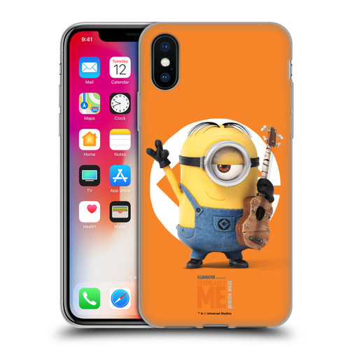 Despicable Me Minions Stuart Soft Gel Case for Apple iPhone X / iPhone XS