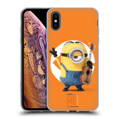 Despicable Me Minions Stuart Soft Gel Case for Apple iPhone XS Max