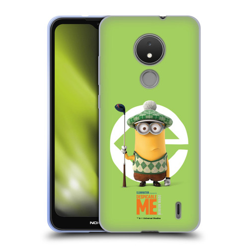 Despicable Me Minions Kevin Golfer Costume Soft Gel Case for Nokia C21