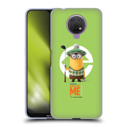 Despicable Me Minions Kevin Golfer Costume Soft Gel Case for Nokia G10