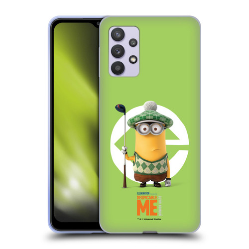 Despicable Me Minions Kevin Golfer Costume Soft Gel Case for Samsung Galaxy A32 5G / M32 5G (2021)