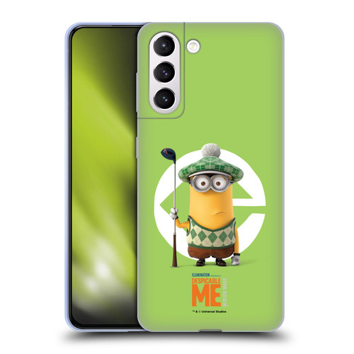 Despicable Me Minions Kevin Golfer Costume Soft Gel Case for Samsung Galaxy S21+ 5G