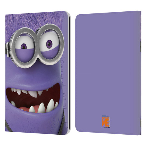 Despicable Me Full Face Minions Evil Leather Book Wallet Case Cover For Amazon Kindle Paperwhite 1 / 2 / 3